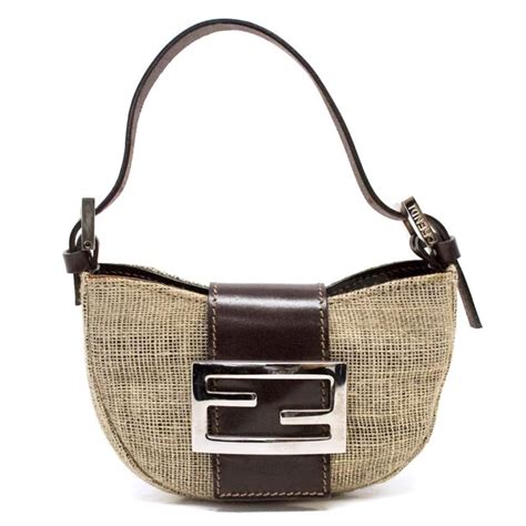 croissant fendi|fendi baguette handbags.